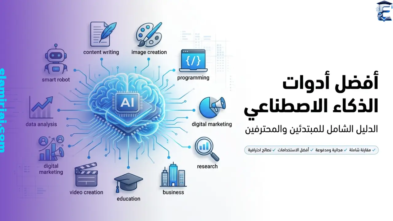 أفضل أدوات الذكاء الاصطناعي