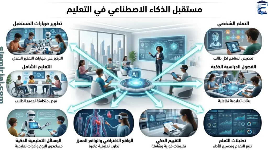 مستقبل الذكاء الاصطناعي في التعليم