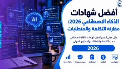 أفضل شهادات الذكاء الاصطناعي