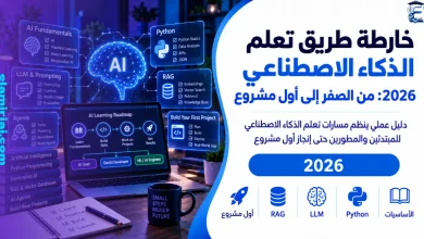 خارطة طريق تعلم الذكاء الاصطناعي